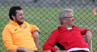 Kaplan’da neşeli antrenman
