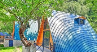 Turistik amaçlı inşa edilen bungalov evler hizmete açıldı