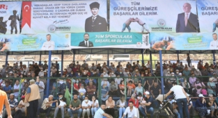 Kızıldağ'da karakucak heyecanı