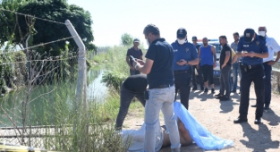 Adana'da sulama kanalında ceset bulundu
