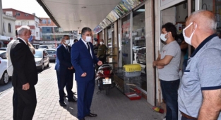 Osmaniye'de Kovid-19 denetimleri sürüyor