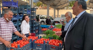 Pazarcı esnafı da perişan!