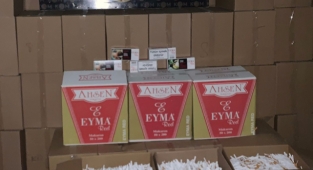 44 milyon 660 bin makaron ele geçirildi