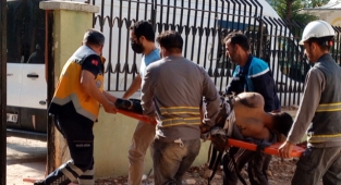 Arıza için trafoya giren işçi akıma kapılarak ağır yaralandı