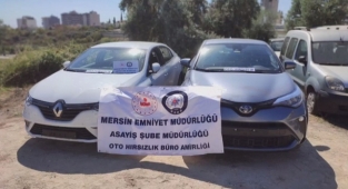 Çalıntı araç deposuna baskın