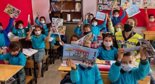 Mersin’de çocuklara trafik eğitimi verildi