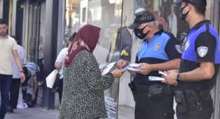 Polis esnaf ve vatandaşları hırsızlığa karşı uyardı