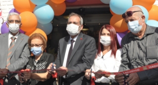 Tarsus'ta Halk Et Market törenle hizmete açıldı