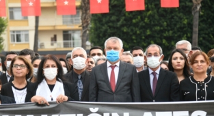Adana’da 10 Kasım hüznü ve saygısı yaşandı