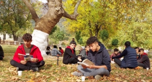 Belemedik Tabiat Parkı'nda kitap okuma etkinliği yapıldı