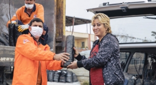 Mersin'de 638 üreticiye 19 bin 960 ceviz fidanı