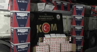 Mersin'de kaçak 3 milyon 210 bin makaron ele geçirildi