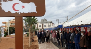 Osmaniye’de Şehit Öğretmenler Parkı açıldı