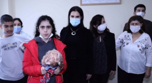 Rektör Tuncel’den, özel gereksinimli çocuklara