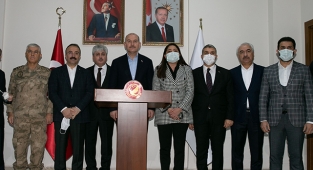 Soylu, Hatay'da İl Güvenlik Toplantısı'na katıldı