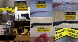 Asayiş uygulamalarında yakalanan 12 zanlı tutuklandı
