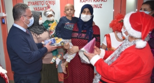 Balcalı’da miniklere yeni yıl kutlaması