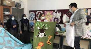 Kaymakam Çırak'tan Halk Eğitim Merkezine ziyaret