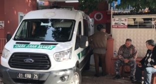 Koca kurbanı kadın defnedildi