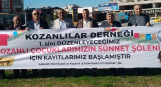 Kozanlılar Derneği’nden sünnet şöleni