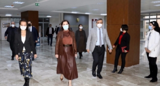 Rektör Tuncel'den Fakültelere ziyaret