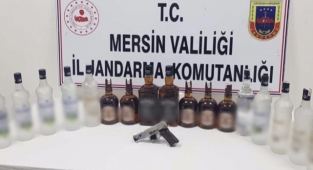 Sahte içki operasyonunda 1 şüpheli yakalandı