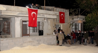 Şehit askerin ailesine şehadet haberi verildi