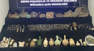 Tarihi eser olduğu değerlendirilen 690 obje ele geçirildi