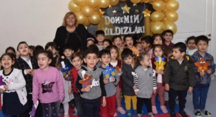 Ceyhanlı minikler karne sevinci yaşadı
