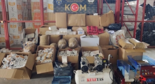 Kaçak 2 milyon 732 bin makaron ele geçirildi