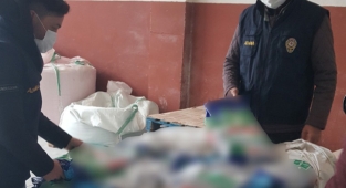 Sahte deterjan ürettiği iddia edilen şüpheli yakalandı