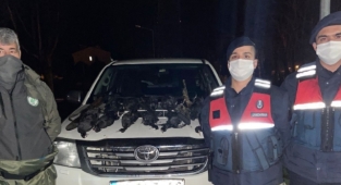 Sakar meke avlayan 2 kişiye 23 bin lira ceza