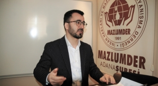 MAZLUMDER'DE İLK DERSİ KAYA KARTAL VERDİ