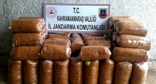 Kaçak tütün ele geçirildi