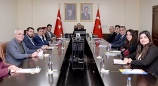 Mersin Şubesi'nden Vali Ali İhsan Su'ya ziyaret