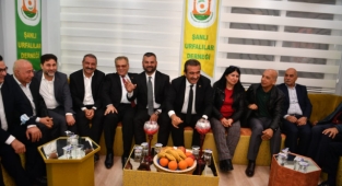 Soner Çetin, Şanlıurfalı hemşehrileri ile buluştu