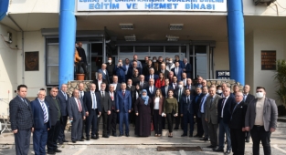 Zengin ve Güvenç esnafla buluştu
