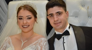 Aladağ ve Şanal Ailesi’nin mutlu günü