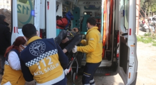 Hırsız havalandırma boşluğuna düştü