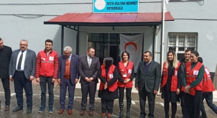 Kızılay 15. Kütüphaneyi Saimbeyli’de açtı