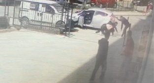 Polis memuru eniştesi tarafından vuruldu