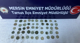 Tarihi 50 sikke ele geçirildi