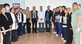 Yoğun bakım hemşiresi oldular