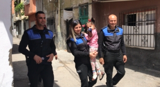 ALS hastası Merve’yi terapiye polis götürdü