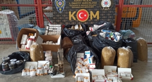 Çok sayıda makaron ele geçirildi