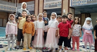 Diyanet kreşindeki çocuklar eğlenerek öğreniyorlar
