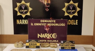 Salamura bidonunda eroin ele geçirildi