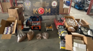 Tırdaki konteynerde kaçakçılık operasyonu