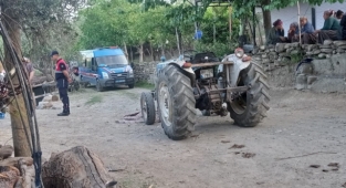 Traktörün çarptığı çocuk öldü