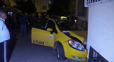 Çaldığı ticari taksiyle kaza yapan kişi yakalandı